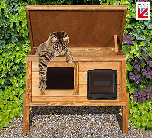 Preisvergleich Produktbild Katzenhaus Katzeschutz Selbsterwärmung