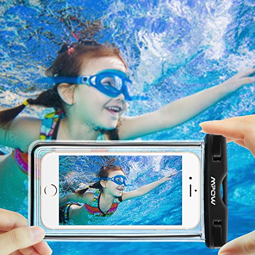Mpow Wasserdichte Handytasche,Universelle Wasserdichte Handyhülle für iPhone 6/6S/6S Plus zu 6 Zoll(15,24 cm) und Geld,Datenträger. - 3