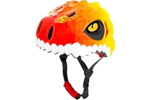 Favoto Casco da Bicicletta per Bambini Leggero - Casco Cartoon Regolabile Traspirante per Ragazzi e Ragazze Protezione di Sicurezza Skateboard Pattini Sport Outdoor