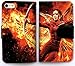 Produktbild Custom Leather Flip Case Cover for iPhone 5 14S SE the hunger games mockingjay part 2 katniss Wallet Phone Case UFqa7337847