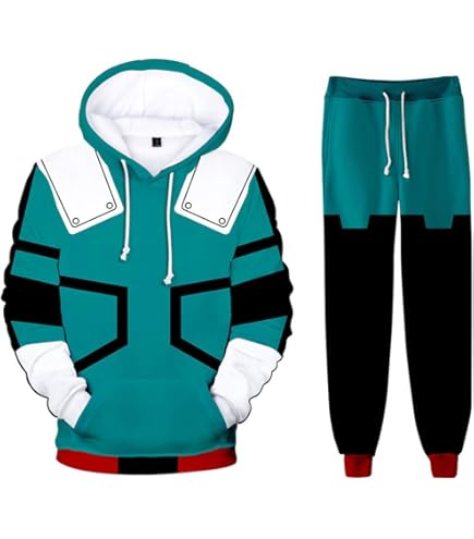 Academia Deku Sudadera Boku No Hero Amazon My Hero Academia