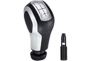 Spurtar Pommeau de levier de vitesses manuel 5 vitesses pour Peugeot 106 107 205 206 207 301 306 307 308 406 407 408 508 605 806 807 2008 3008 5008 Citroen C2 C3 C4 C5 Picasso Saxo Xsara Elysee