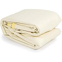 poolomio Innenhülle für Rundbecken 350 x 120 cm | Sandfarben mit Einhängebiese