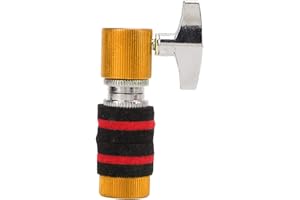Jerliflyer Embrague Hi Hat, Liberación Rápida Embrague Hi Hat Adecuado para Accesorios de Piezas Jazz Tambor de Platillos (Amarillo)