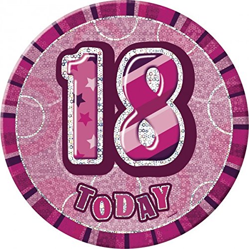 Dekorations Set zum 18. Geburtstag Party Set in Pink - 5