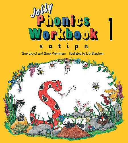 JOLLY PHONICS WORKBOOK 1: in Precursive Letters (British English edition): Vol 1
