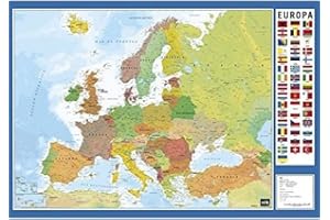 GRUPO ERIK Sous-main scolaire Carte da Europa