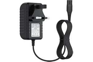 ZOYE 5.5V Charger Fit for Karcher Window Cleaner, Replacement for Karcher-Window-Vac WV5 WV55 WV2 WV1 WV60 WV75 Premium Plus Charging Lead Power Plug Cable (Black)