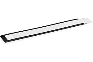Durable 171158 PPortaetiquetas magnético en forma de C, etiquetas incluidas, 200 x 30 mm (ancho x alto), 5 piezas, antracita