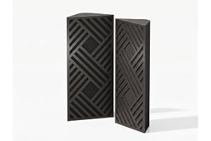 2-pack – smal akustisk hörnbasfälla | ljudabsorberare med låg frekvens | studio akustisk behandling