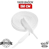 Yassı Ayakkabı Bağcığı &ndash; Spor Ayakkabı, Sneaker ve G&uuml;nl&uuml;k Ayakkabılar i&ccedil;in Dayanıklı D&uuml;z Bağcık &ndash; Sağlam ve Uzun &Ouml;m&uuml;rl&uuml; Ayakk
