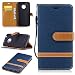 Produktbild Nancen Wallet Case Hülle für Motorola Moto G5 (5 Zoll) ,länglich-Taste Magnet ,Muster Flip Funktion Kartenfächer Etui ,Schütze Dein Telefon