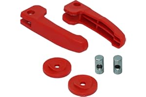 FIXEDBYU Ricambio e accessori adatti per colivatore da giardino Parkside PKG 1400 A1 LIDL IAN356305 LIDL articolo numero 356305 Aeratore verticale (set a sgancio rapido)