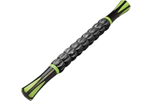 REEHUT Rullo di Massaggio Muscolare Bastone per Massaggio Ruller per Sollievo dal Dolore, Lesione, Crampo, Massaggio, Terapia Fisica & Recupero del Corpo