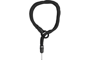 ABUS Chaîne à encastrer pour antivol de cadre IvyTex Adaptor Chain 6KS - Antivol de vélo avec gaine repoussant la saleté et l'humidité - chaîne de 6 mm d'épaisseur