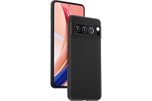 memumi Ultra cienkie etui do Google Pixel 8 Pro, lekka powłoka z matowym wykończeniem PP, smukła do Google Pixel 8 Pro, gładki uchwyt, minimalistyczny design 0,3 mm, czarny matowy
