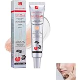 Color Correcting Changing CC Cream,Light CC Cream for Color Correcting,Facial Concealer for Female Makeup
