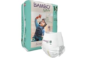 Bambo Nature Pantalones de entrenamiento premium, talla junior 5 (27-40 libras/12-18 kg) paquete de 19