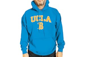 Campus Colors Long Sleeves NCAA Adult Arch & Logo Gameday Unisex Hooded Sweatshirt