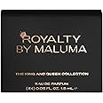 The King and Queen Collection by Royalty By Maluma for Unisex - 4 Pc Gift Set 0.05oz Onyx For Him EDP