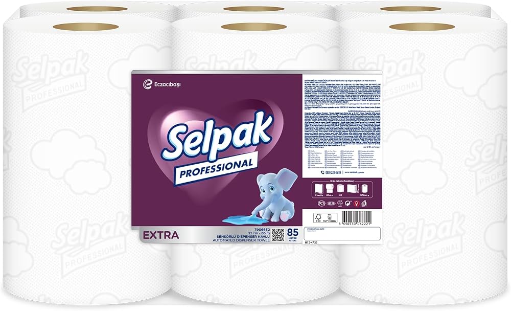 Selpak Professional Extra Sensörlü Havlu, 21 Cm, 85 Metre