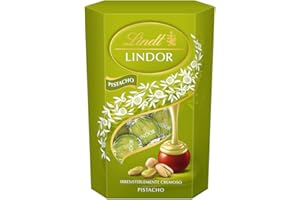 Lindt Caja de Bombones Chocolate con Leche y Pistacho 200g
