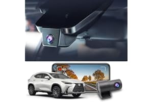 Fitcamx 4K Dashcam do 2022-2025 Lexus NX350 NX250 NX300 NX Premium Luxury NX450h F Sport Gen2, OEM kamera samochodowa Auto, podwójny 2160P + 1080P wideo HD, noktowizor, czujnik G,128 GB