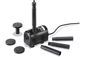 esotec Solar Ersatzpumpe RIMINI 160/230, 6-9V/DC Teichpumpe, Sprinklerset, universell einsetzbare Einzelpumpe, Ersatzteil, Zubehörpumpe, Erweiterungspumpe, IP68 101750