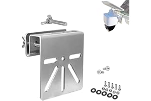 ROKOLOOM Uchwyt na rynnę dachową ze stali nierdzewnej do eufy Security SoloCam S340 – solarny uchwyt kamery bezpieczeństwa, montaż bez wiercenia, kompatybilny z kamerami domowymi IP-PTZ na zewnątrz, odporny na