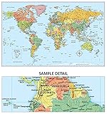 Image de Rand McNally The World Wall Political Map: Signature Edition