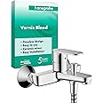 hansgrohe Vernis Blend Single lever bath mixer for exposed installation, chrome, 71440000
