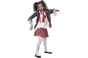 SMIFFY'S Smiffys Disfraz de colegiala zombi