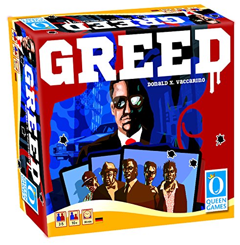 Preisvergleich Produktbild Queen Games 20010 - Greed, Kartenspiele