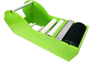 WELSTIK Manual Gummed Tape Dispenser, for Shipping, Carton and Box Sealing Plain & Reinforced Paper Tape up to 70mm Wide, Green