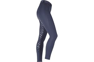 Shires AUBRION Albany Riding Tights - 11/12Yr, Navy