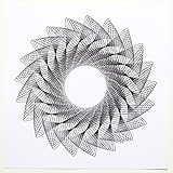 Windrad (1), handgezeichnet, 24x24 cm