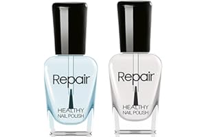 EONFAVE Top Coat & Base Coat Set - Clear Quick Dry Nail Varnish - High Shiny Glossy Top & Base Coat Nail Polish - Hard & Chip Resistant Finish - Protects Against Fading or Discolouration - No Need Cure