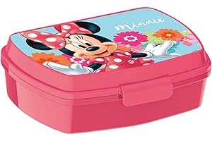 ALMACENESADAN, 0417, Sandwich Rettangolare Multicolore Disney Minnie Mouse, 15 x 10 x 5,5 cm