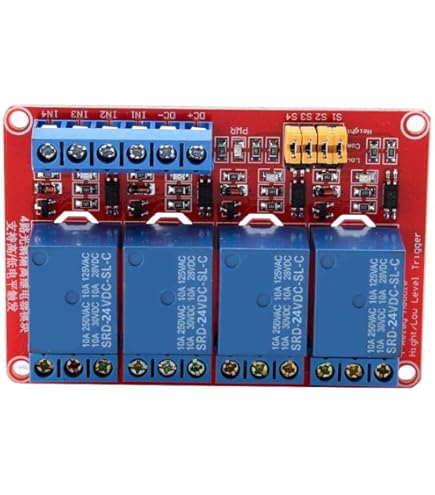 Modulo Relè 5/12/24 V 6 CH Con Isolamento Optoaccoppiatore Trigger Alto - Foto 7