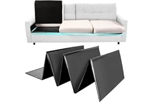 BBX-G Piastra di supporto per divano al posto della fermezza-Tavole ringiovanente del divano-Tavole di supporto per divano-Divano pieghevole regolabile (tre posti L 168 x P 44 cm)