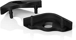 Noctua NA-SAVP6 chromax.black Anti-Vibration Pads for 200mm Fans (16-pack, Black)