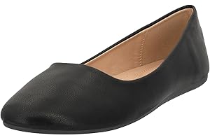 Elara Damen Ballerina Bequeme Slip Ons Flach Chunkyrayan