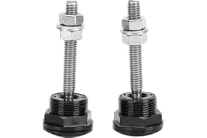 EJOYOUS Pestillo de capó, 2 uds. Pin de capó Pasador de capó Universal Botón Pulsador de Liberación Rápida Pestillos de Clip de Parachoques Sujeta de Forma Segura el capó y el