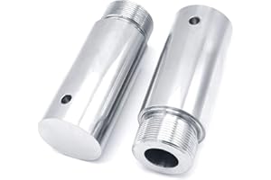 Dasen Fork Tube 3 inch Extensions 39mm Compatible with Harley Davidson Sportster 883 1200 XL Dyna Glide ＆ FXR