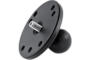 RAM MOUNTS RAM Mounting Systems RAM-B-202AU 1-Inch Rubber Ball Base with 1/4-Inch 20 Stud For Camera