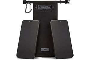 TOCA Faraday Bag No Signal Sleeve – Keyless Go Schutz, Anti-Tracking Faraday Tasche & RFID Blocker, Wasserfeste Handytasche mit EMF Shielding, Kompakte Datenhülle 30 x 12 cm