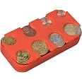 Red Coin Storage Case Box Organizer For 10 Certified Graded PCGS NGC