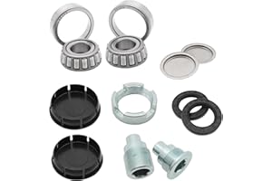 JAVIK Swingarm Bearing Bolt Nut Seal Cap Kit for Honda Recon 250 TRX250EX TRX250X FourTrax 300 Rancher 350 400 Foreman 400 450 500 Rubicon 500