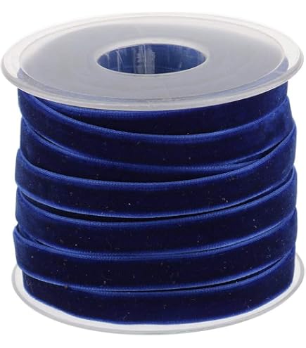 Nastro In Velluto Nero NBEADS 50m - Largo 3mm, Monofacciale, Per Confezioni Regalo E Decorazioni - 2