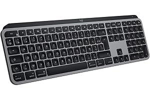 Logitech MX Keys for Mac – Clavier rétroéclairé sans fil avancé, Bluetooth, USB-C, compatible MacBook Pro, MacBook Air, iMac,